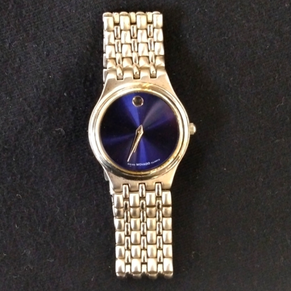 Mavado Men's Museum Classic Blue Dial Quartz Watch